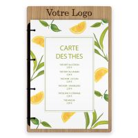 Planche et porte-menu en bois pour les restaurants, hôtels, et cafés