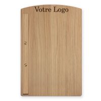 Porte menu et planche de restaurant en bois pour hotel et restaurant
