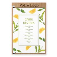 Planche et porte-menu en bois pour les restaurants, hôtels, et cafés