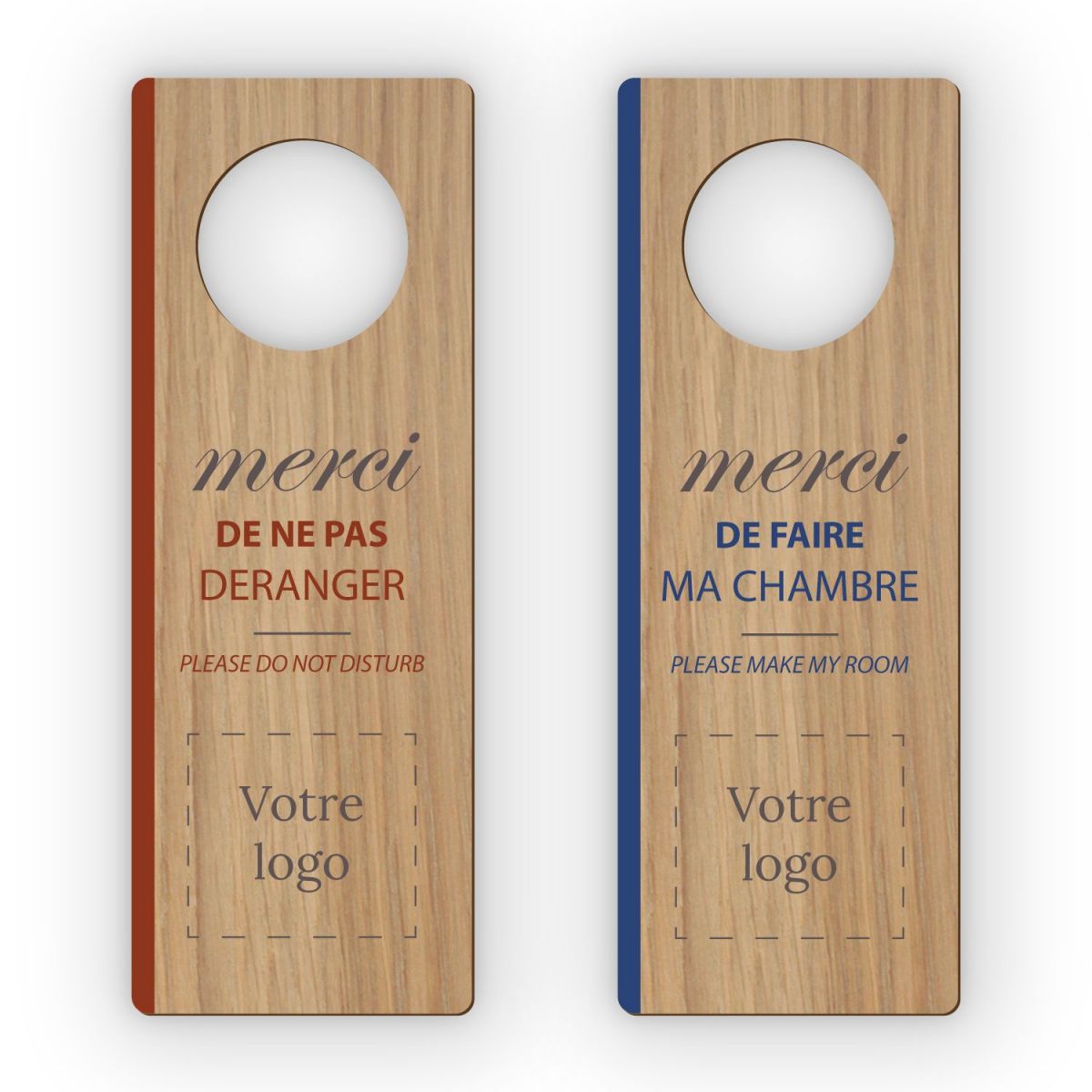Accroche-porte en bois - 1SB
