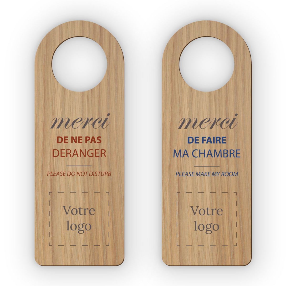 Accroche-porte en bois - 2SS