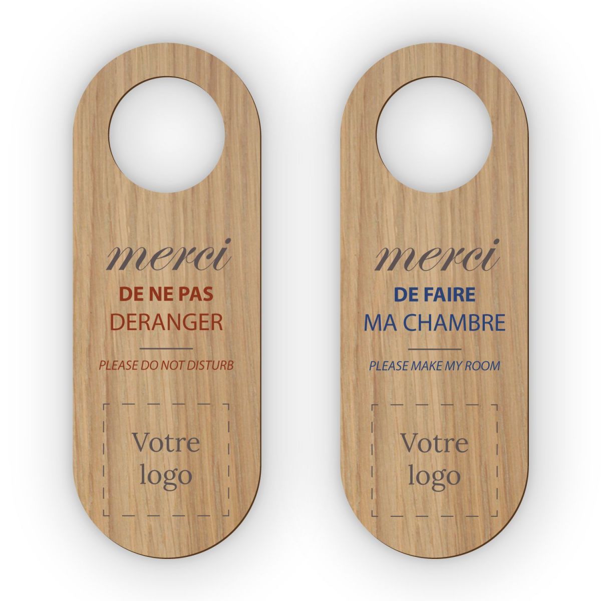 Accroche-porte en bois - 3SS