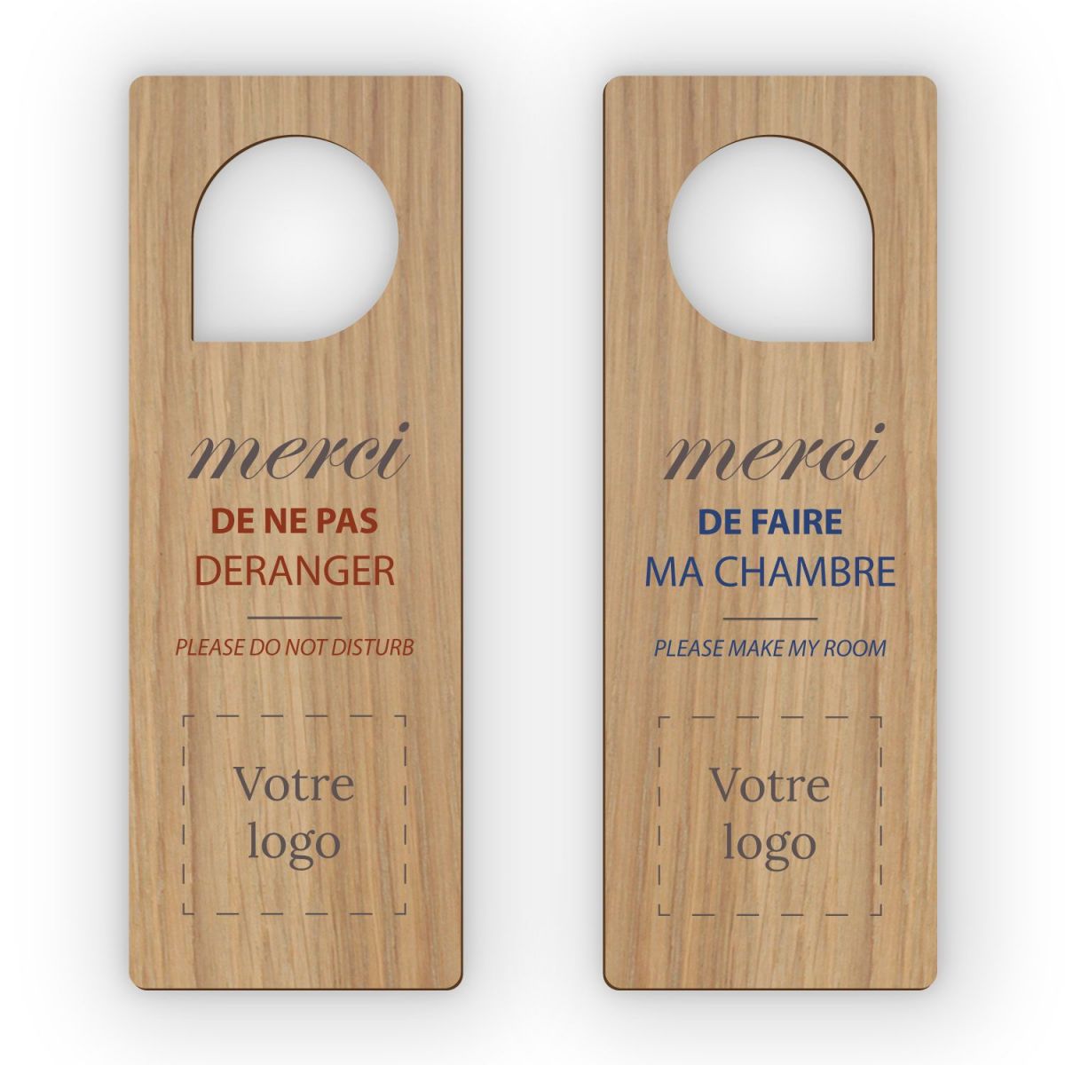 Accroche-porte en bois - 5SS