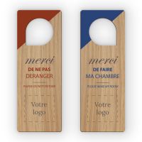 Forme 5 - Sans picto - Déco - Accroche-porte en bois