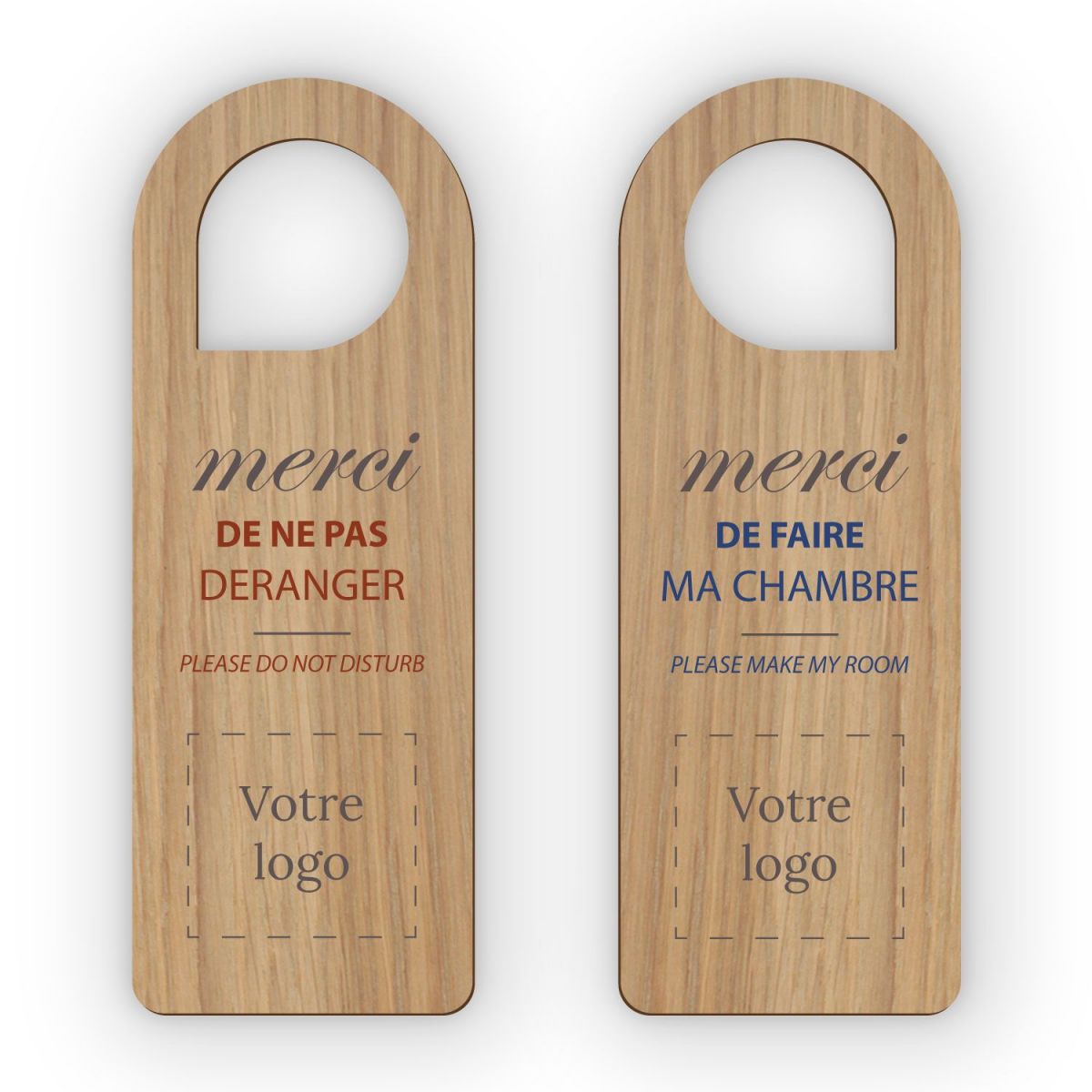 Accroche-porte en bois - 6SS
