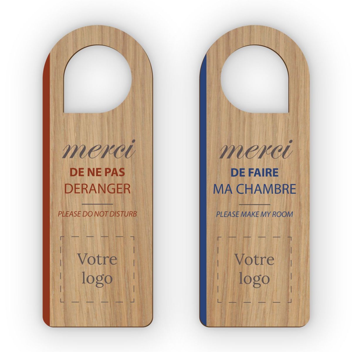 Accroche-porte en bois - 6SB