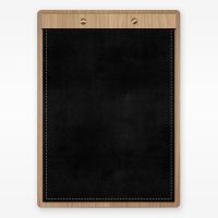 Sans logo - Noir - Couverture similicuir