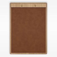 Sans logo - Terre d'Ombre - Couverture similicuir