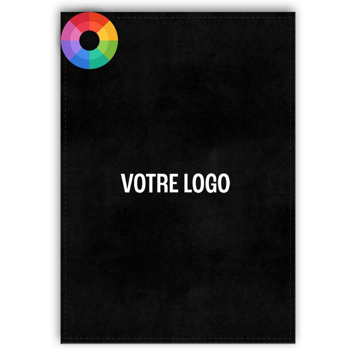 Impression - Noir - Couverture similicuir