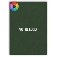 Impression - Vert - Couverture similicuir