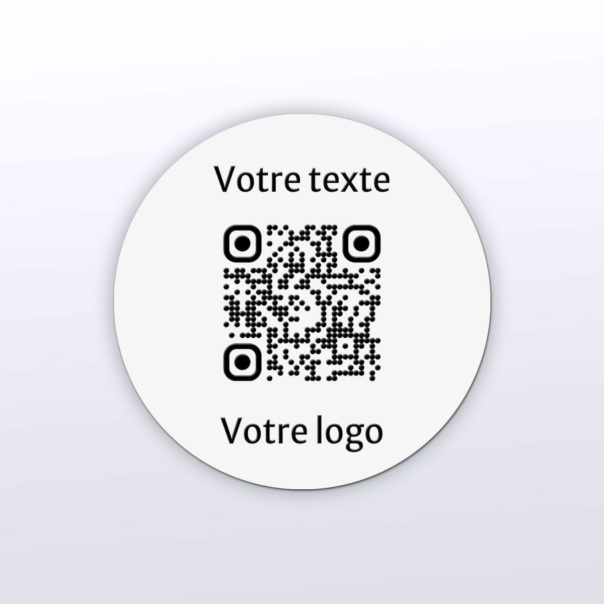 Fabricant D'autocollants De Code QR Personnalisé Emballage D'autocollants En Rou
