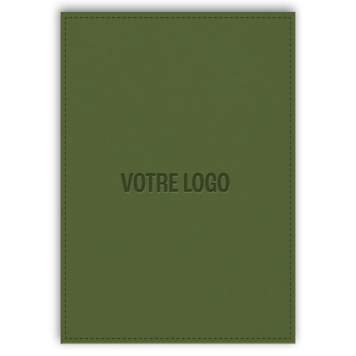 Gravure - Vert Olive - Couverture similicuir