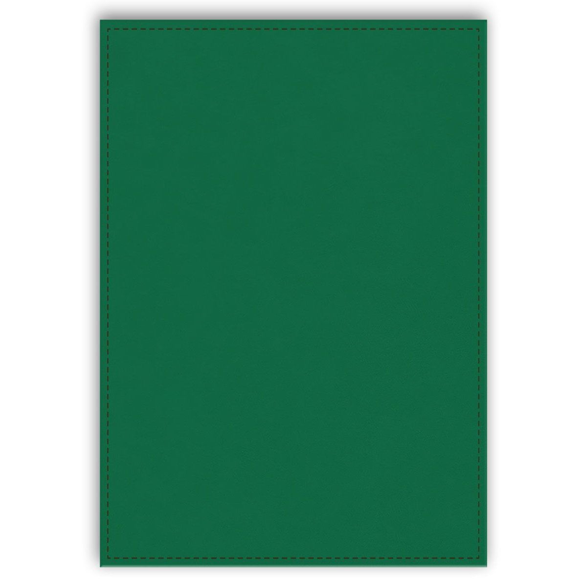 Sans logo - Vert Sapin - Couverture similicuir