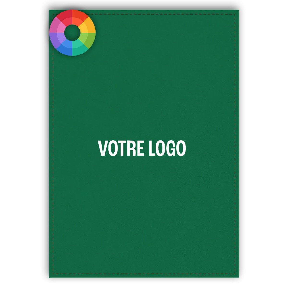 Impression - Vert Olive - Couverture similicuir