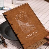Planche et porte-menu en bois pour les restaurants, hôtels, et cafés