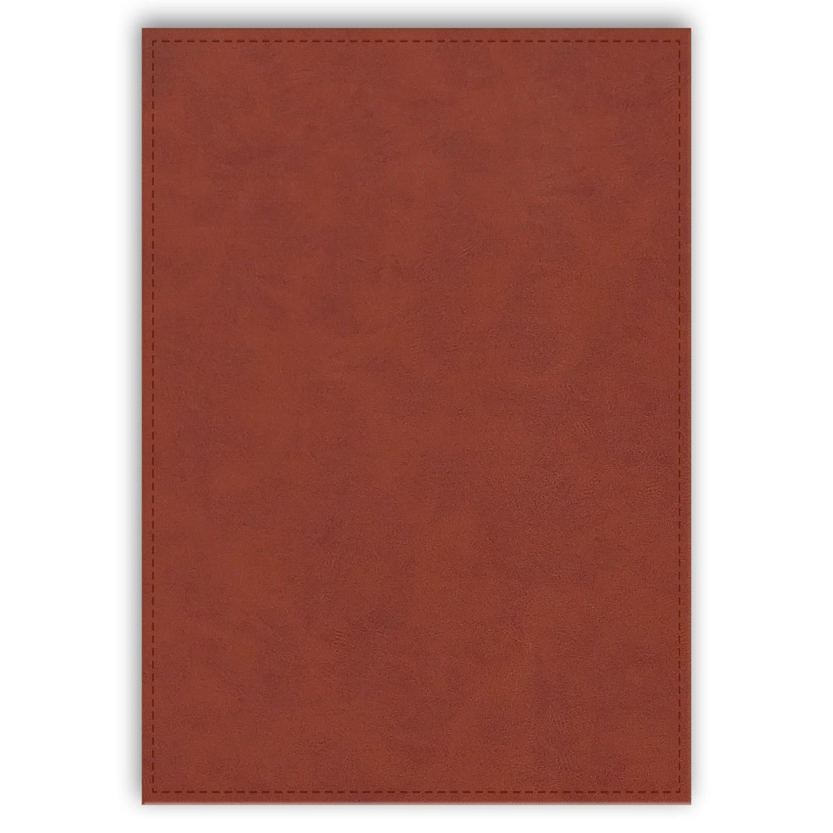 Sans logo - Terre d'Ombre - Couverture similicuir