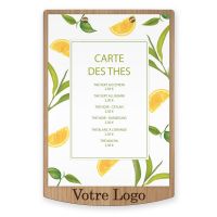 Planche et porte-menu en bois pour les restaurants, hôtels, et cafés