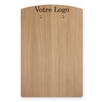 Planche et porte-menu en bois pour les restaurants, hôtels, et cafés