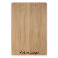 Planche et porte-menu en bois pour les restaurants, hôtels, et cafés