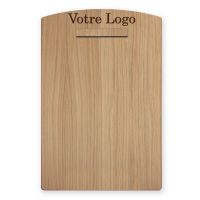 Planche et porte-menu en bois pour les restaurants, hôtels, et cafés