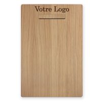 Planche et porte-menu en bois pour les restaurants, hôtels, et cafés