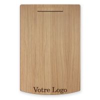 Planche et porte-menu en bois pour les restaurants, hôtels, et cafés