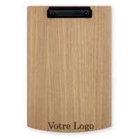 Planche et porte-menu en bois pour les restaurants, hôtels, et cafés