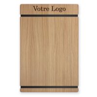 Planche et porte-menu en bois pour les restaurants, hôtels, et cafés
