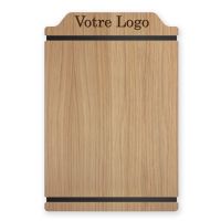Planche et porte-menu en bois pour les restaurants, hôtels, et cafés