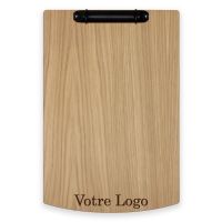 Planche et porte-menu en bois pour les restaurants, hôtels, et cafés